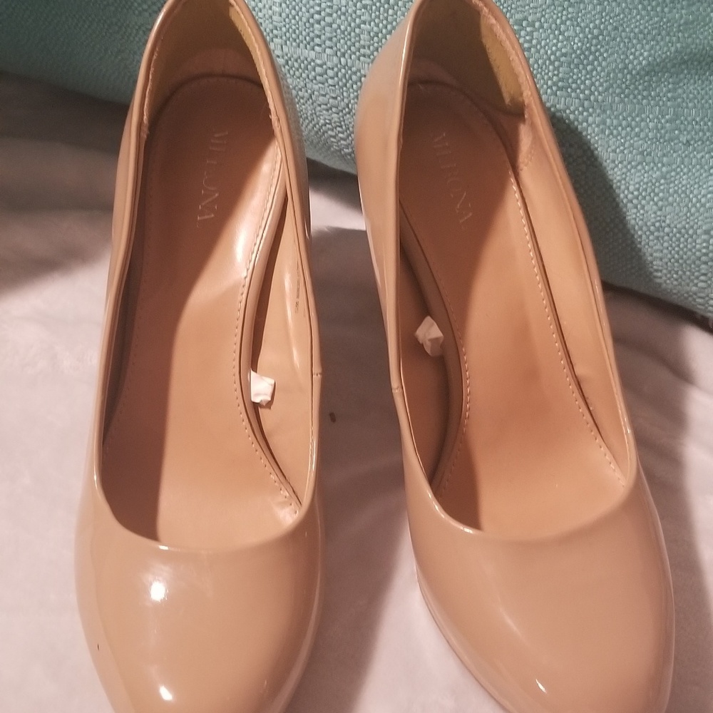 Nude Work Heels